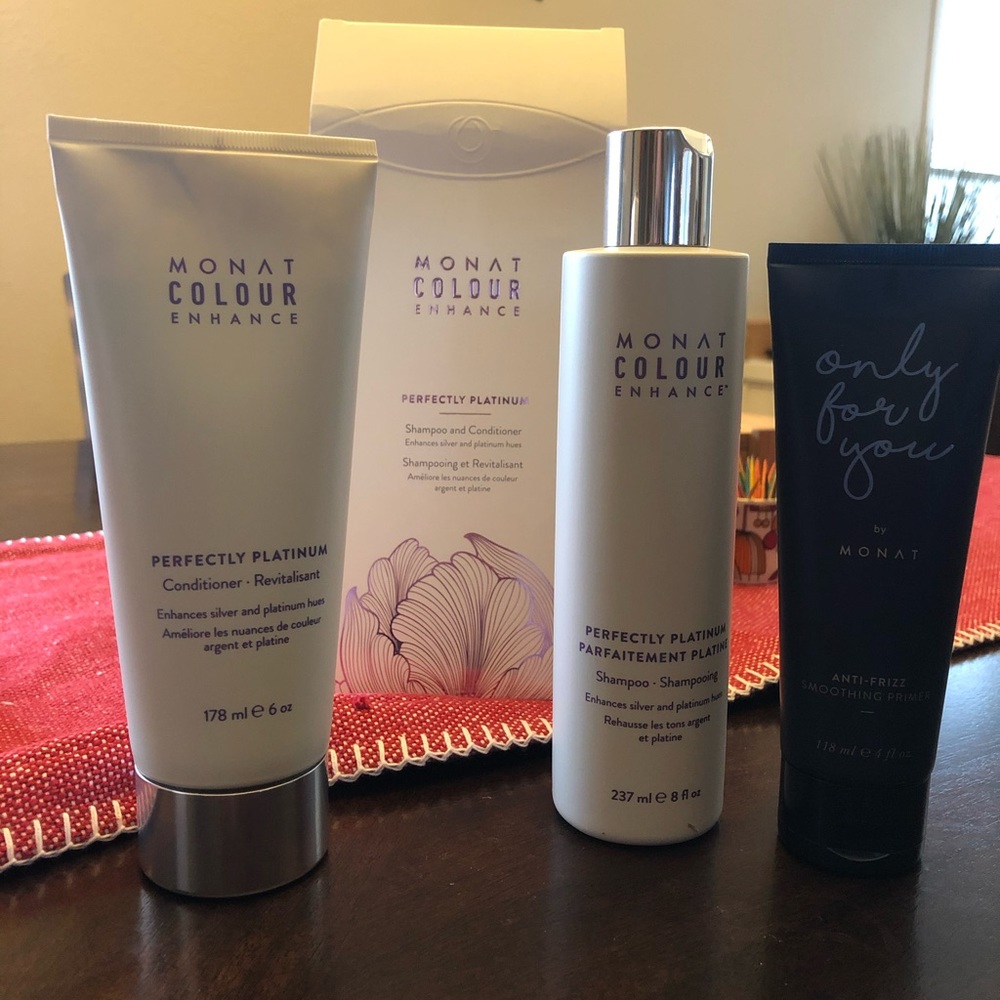 Monat Perfectly Platinum Shampoo and Conditioner